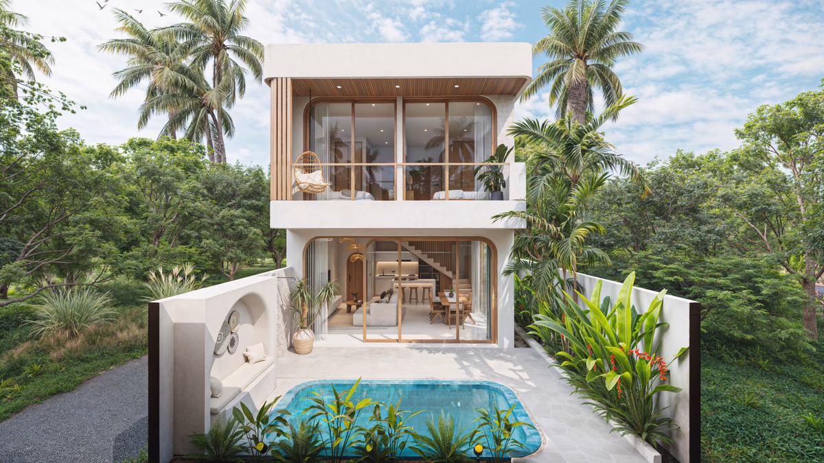 2-Bedroom Modern Villa in Balangan