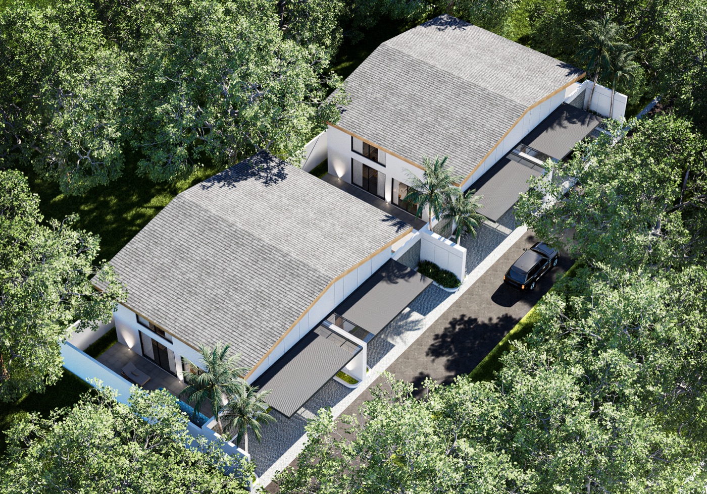 2-Bedroom Tropical Modern Villa in Seseh, Walking Distace to the Beach