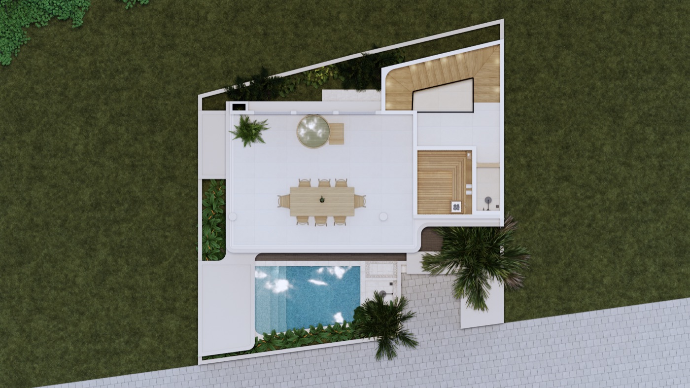 2-Bedroom Villa with Rooftop and Ocean Views in Yolla Nunggalan Residences