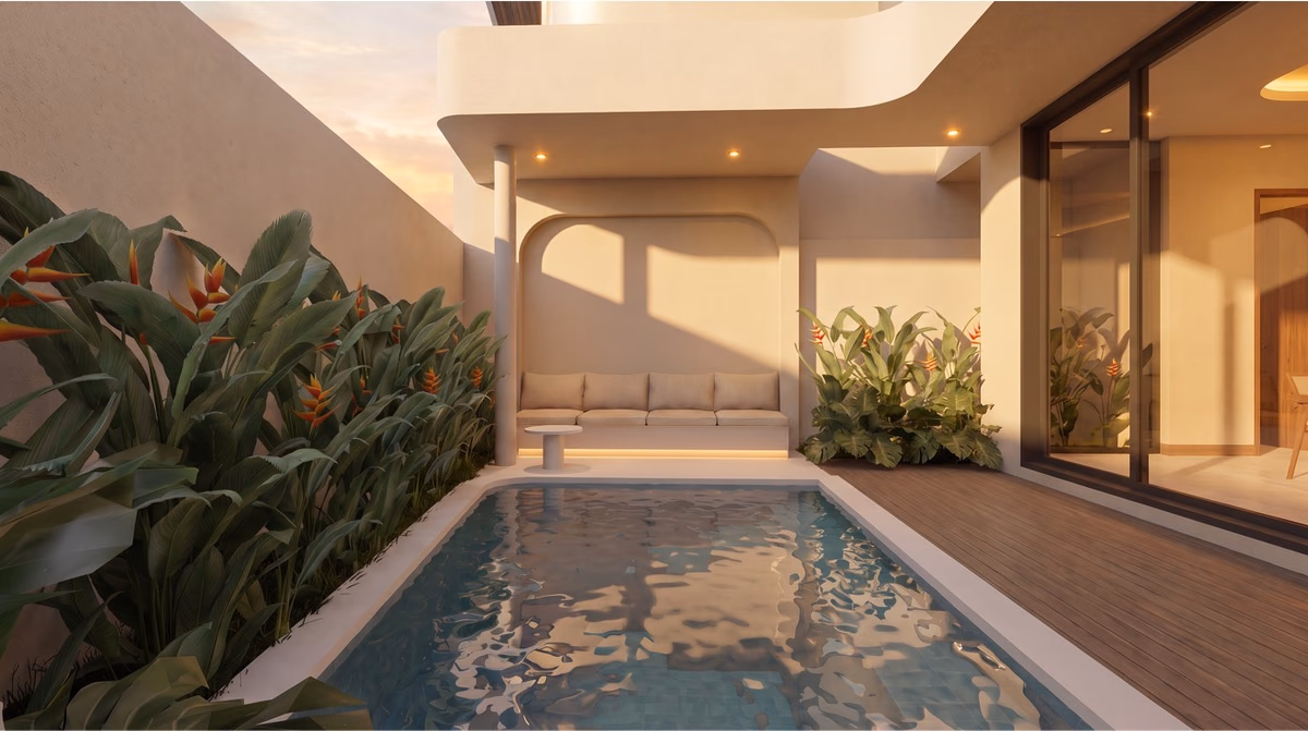2-Bedroom Villa with Rooftop and Ocean Views in Yolla Nunggalan Residences, Bali, photo 2