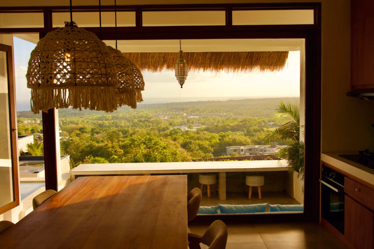 Luxury Moroccan-Inspired 2-Bedroom Villa, Panoramic Ocean Views + 1 Independent Large Studio, Bingin, Bali, photo 4