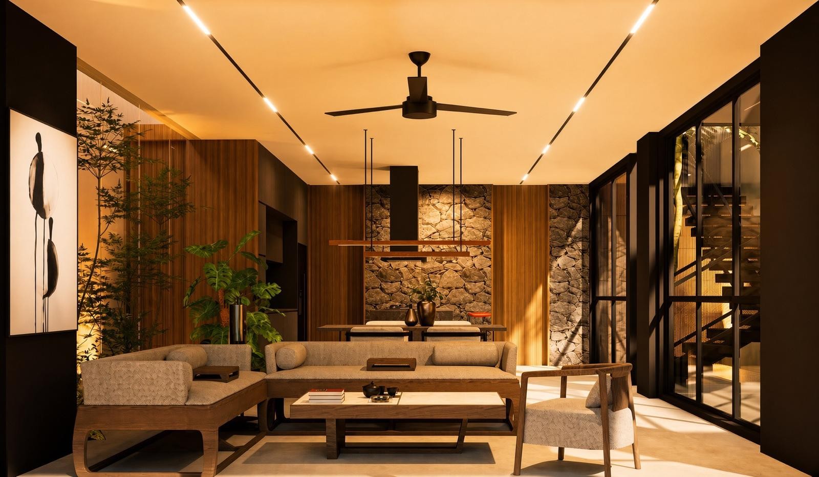 Modern Tropical 2-Bedroom Villa in Ubud