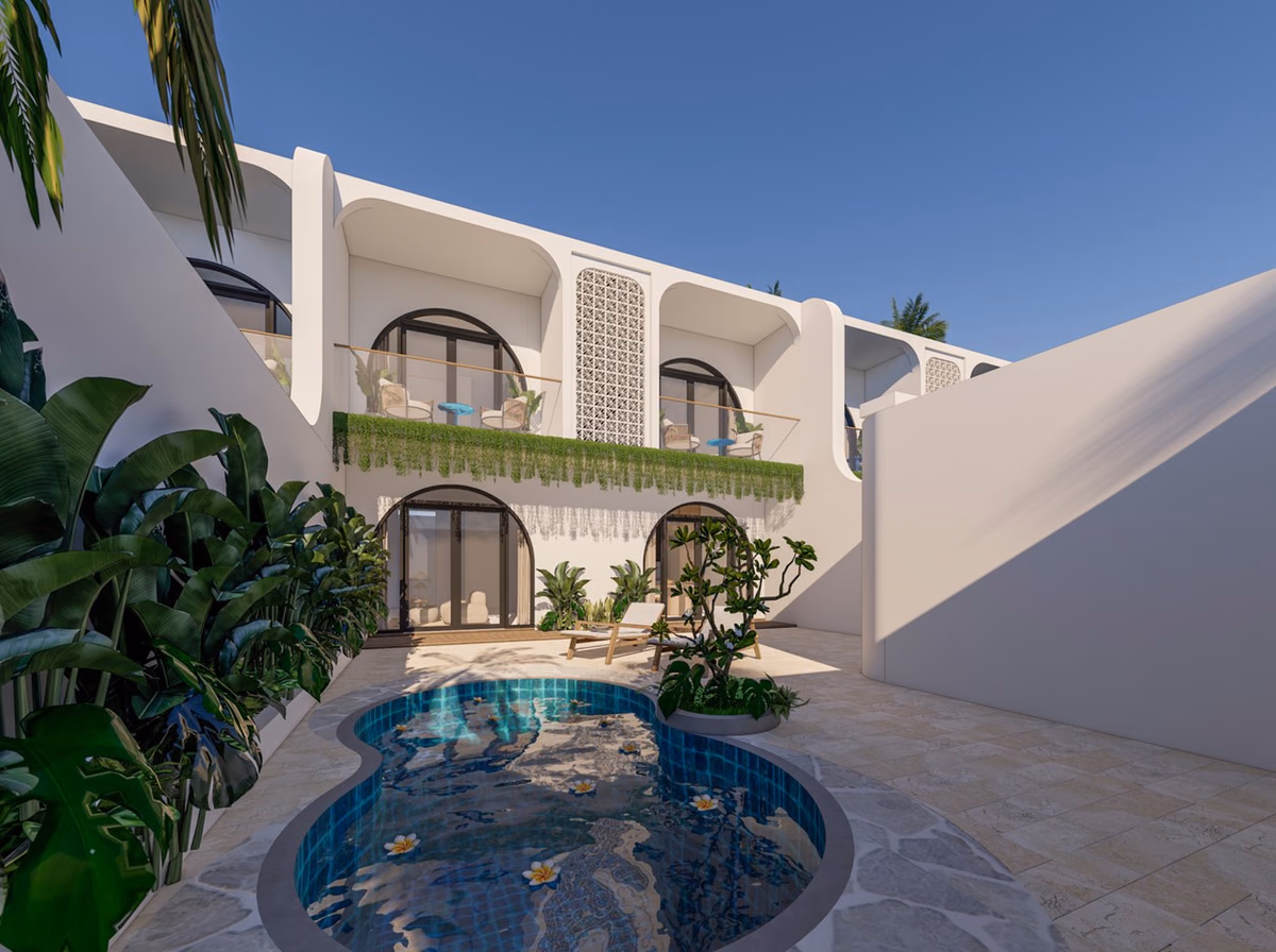 Two Bedroom Mediterranean-Style Villa in Melasti