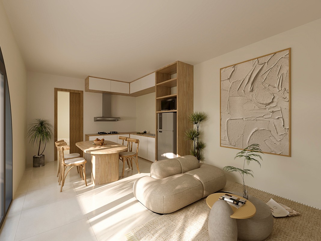 Two Bedroom Mediterranean-Style Villa in Melasti