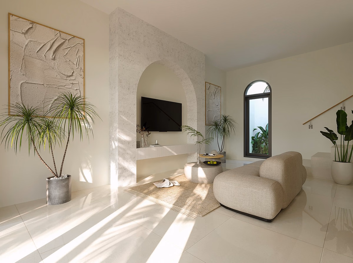Two Bedroom Mediterranean-Style Villa in Melasti, Bali, photo 4