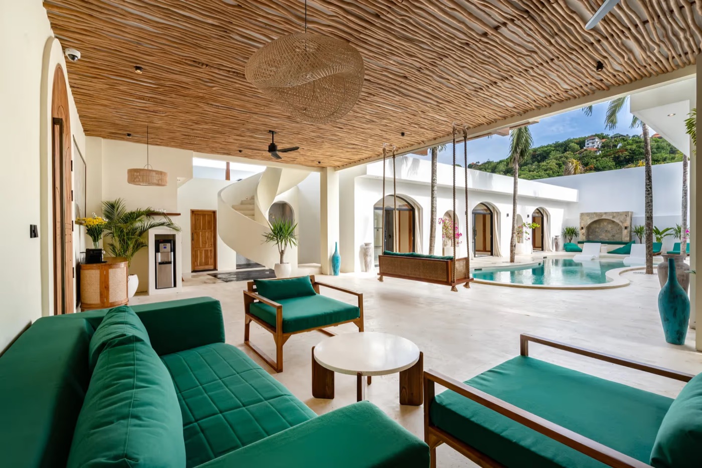 Pool at D'Palm Boutique Hotel, Bingin